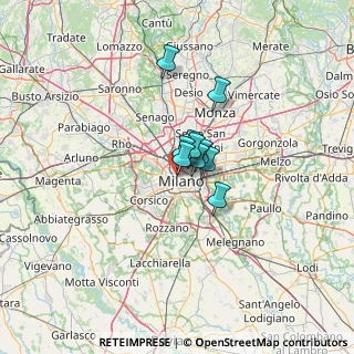 Mappa Piazza Castello, 20121 Milano MI, Italia (9.83545)