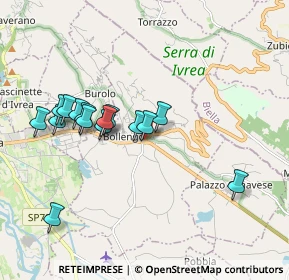 Mappa SP 263, 10012 Bollengo TO (1.73933)