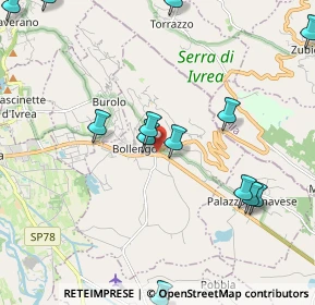 Mappa SP 263, 10012 Bollengo TO (2.56308)