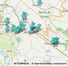 Mappa SP 263, 10012 Bollengo TO (1.8845)