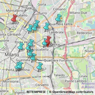 Mappa Via Dalmazio Birago, 20133 Milano MI, Italia (2.08375)