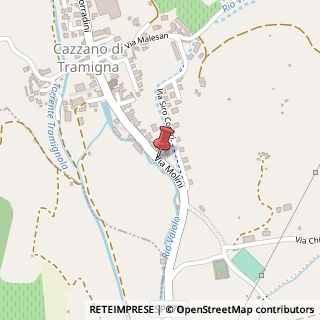 Mappa Via Molini, 8, 37030 Cazzano di Tramigna, Verona (Veneto)