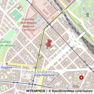 Mappa Via Michele Viterbo, 15, 20123 Milano, Milano (Lombardia)