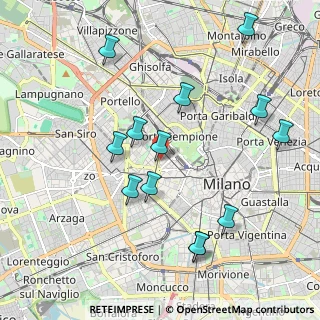 Mappa Piazza Nicolò Tommaseo, 20123 Milano MI, Italia (2.10769)