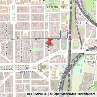 Mappa Via Ajaccio, 9, 20133 Milano, Milano (Lombardia)