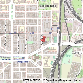 Mappa Via Ajaccio,  5, 20133 Milano, Milano (Lombardia)