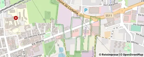 Mappa Corbetta
