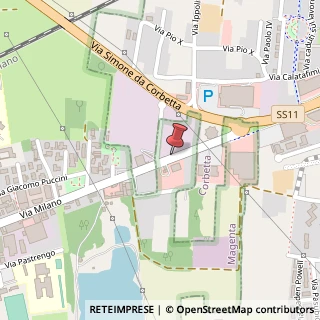 Mappa Strada Padana Est, 7, 20013 Magenta, Milano (Lombardia)