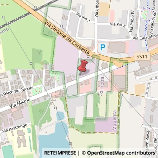 Mappa Strada Padana Est, 149, 20013 Magenta, Milano (Lombardia)