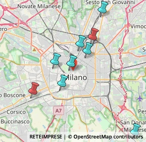 Mappa Via Ciovasso, 20121 Milano MI, Italia (5.05917)