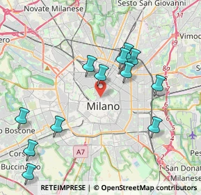 Mappa Via Ciovasso, 20121 Milano MI, Italia (4.91)