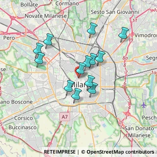 Mappa Via Melone, 20121 Milano MI, Italia (3.04077)