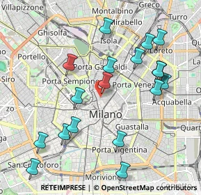 Mappa Vicolo Ciovasso, 20121 Milano MI, Italia (2.15316)