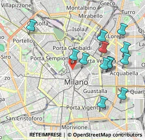 Mappa Via Ciovasso, 20121 Milano MI, Italia (2.06231)