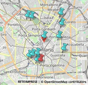 Mappa Vicolo Ciovasso, 20121 Milano MI, Italia (1.83083)