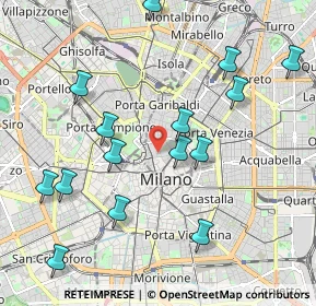 Mappa Via Ciovasso, 20121 Milano MI, Italia (2.20933)