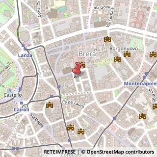 Mappa Via Ciovasso, 6, 20121 Cernusco sul Naviglio, Milano (Lombardia)