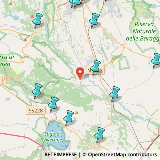 Mappa Via Roma, 13882 Cerrione BI, Italia (6.63733)