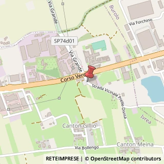 Mappa Corso Vercelli, 356, 10015 Ivrea, Torino (Piemonte)