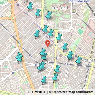 Mappa Via S. Siro, 20149 Milano MI, Italia (0.56)
