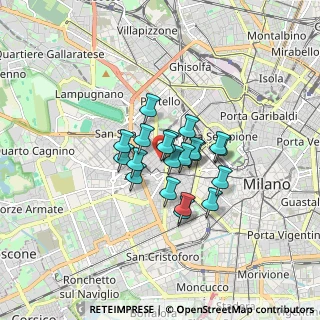 Mappa Via S. Siro, 20149 Milano MI, Italia (1.074)