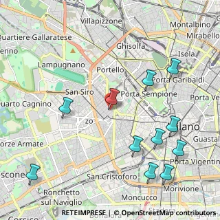 Mappa Via S. Siro, 20149 Milano MI, Italia (2.49909)
