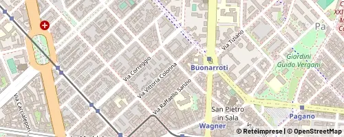 Mappa Milaan