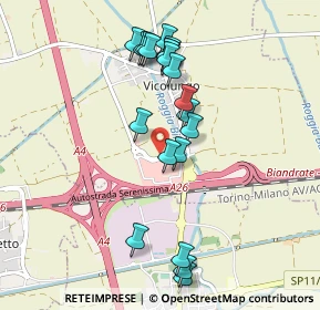 Mappa Corso Josè Maria Escrivà, 28060 Vicolungo NO, Italia (0.9235)