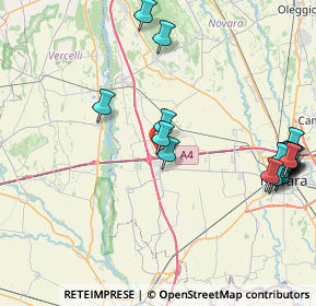 Mappa Corso Josè Maria Escrivà, 28060 Vicolungo NO, Italia (10.1035)