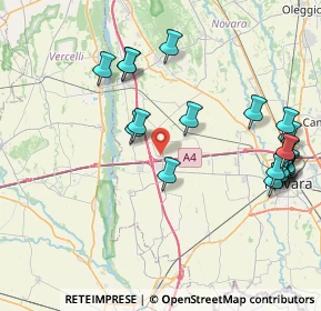 Mappa Corso Josè Maria Escrivà, 28060 Vicolungo NO, Italia (9.163)