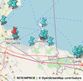 Mappa Via Veneto, 25019 Sirmione BS, Italia (5.4605)