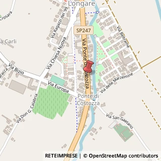 Mappa Via Ponte di Costozza, 40, 36023 Longare VI, Italia, 36023 Longare, Vicenza (Veneto)