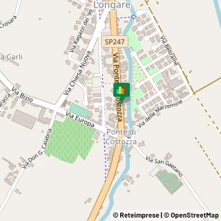 Mappa Via Ponte di Costozza, 40, 36023 Longare VI, Italia, 36023 Longare, Vicenza (Veneto)