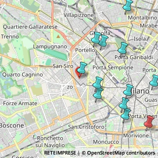 Mappa Via Alberto Mario, 20149 Milano MI, Italia (2.59833)