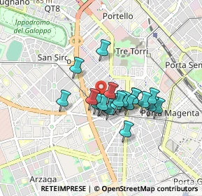 Mappa Via Alberto Mario, 20149 Milano MI, Italia (0.6045)