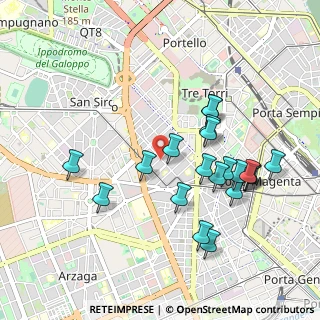 Mappa Via Alberto Mario, 20149 Milano MI, Italia (0.9495)