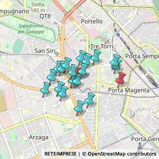 Mappa Via Alberto Mario, 20149 Milano MI, Italia (0.614)