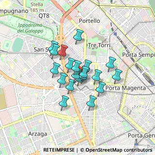 Mappa Via Alberto Mario, 20149 Milano MI, Italia (0.5915)