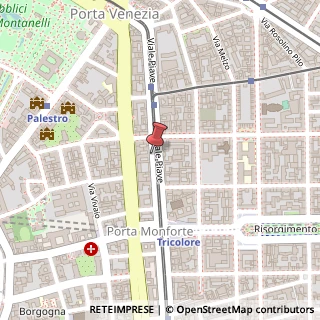 Mappa Viale Piave,  11, 20129 Milano, Milano (Lombardia)