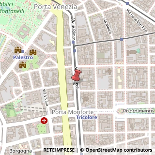 Mappa Viale Piave, 7, 20129 Milano, Milano (Lombardia)