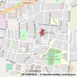 Mappa Via E. Caldara, 15, 20011 Corbetta, Milano (Lombardia)