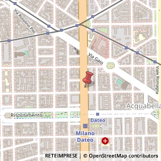 Mappa Viale dei Mille,  30, 20129 Milano, Milano (Lombardia)