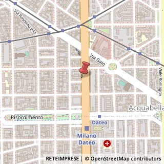 Mappa Viale dei Mille, 7, 20129 Milano, Milano (Lombardia)