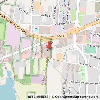 Mappa Strada Padana Est, 28, 20013 Magenta, Milano (Lombardia)