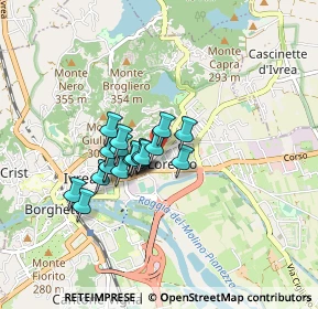 Mappa Via Cascinette, 10015 Cascinette D'ivrea TO, Italia (0.571)