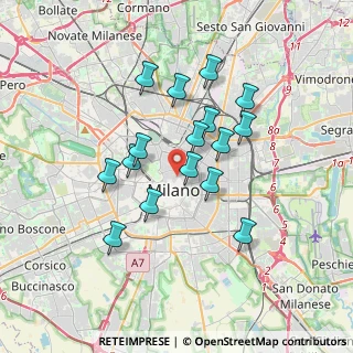 Mappa Via Croce Rossa, 20121 Milano MI, Italia (3.00813)