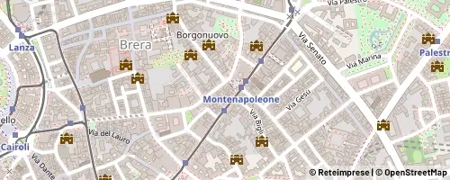 Mappa Milano