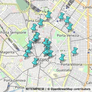 Mappa Via Croce Rossa, 20121 Milano MI, Italia (0.846)
