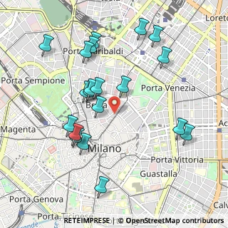 Mappa Via Croce Rossa, 20121 Milano MI, Italia (1.024)