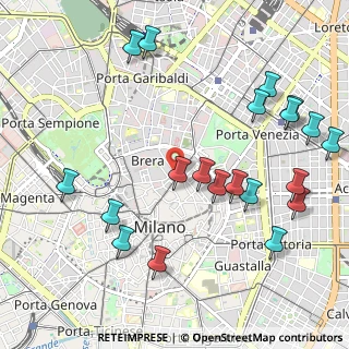 Mappa Via Croce Rossa, 20121 Milano MI, Italia (1.228)